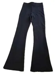 Vorschaubild 2 von Schlaghose Mädchen Gr. 164 Schwarz Stretch Flared Leggings