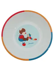 Vorschaubild 1 von Kinderteller Bär Ben Melamin Kunststoff bunt 14cm