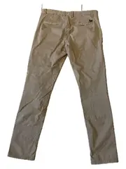 Vorschaubild 2 von Denim Slim Chino Herren Stoffhose W30 L32 Beige Chinohose