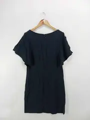 Vorschaubild 4 von Cocktailkleid Damen Gr. 40/L Schwarz Elegant Vintage