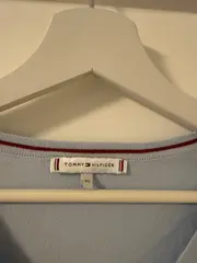 Vorschaubild 3 von Damen Pullover V-Ausschnitt Blau Gr. XS
