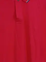 Vorschaubild 3 von Herren Poloshirt Rot XXL Kurzarm Casual Uni Baumwolle