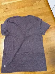 Vorschaubild 3 von Herren Henley T-Shirt Braun Meliert Gr. L Kurzarm Casual