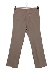 Vorschaubild 2 von Damen Jeans Regular Fit Gr. 42 Braun Kurz Casual