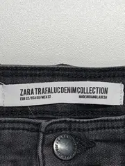 Vorschaubild 3 von Damen Destroyed Jeans Grau XXS High Waist Ripped Casual
