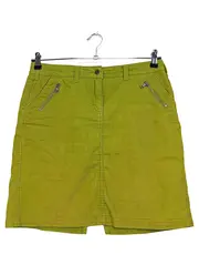 Vorschaubild 1 von Woman Cordrock Damen Gr. 38/M Grün Minirock Reißverschluss