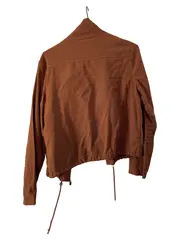 Vorschaubild 2 von Damen Leichte Jacke Gr. 40 Braun Casual Übergangsjacke