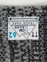 Vorschaubild 2 von Herren Loop Schal Grau Meliert Strickmuster Freizeit