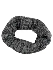Vorschaubild 1 von Herren Loop Schal Grau Meliert Strickmuster Freizeit