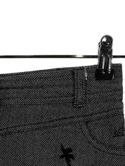 Vorschaubild 2 von EDC Damen Faltenrock Minirock Fischgrätenmuster Grau Gr. 34 XS