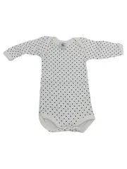 Vorschaubild 1 von Baby Body Langarm Sterne Gr. 60 Weiß Kinder
