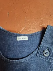 Vorschaubild 2 von Mädchen Jeanskleid Gr. 92 Blau Casual Baumwolle Elasthan