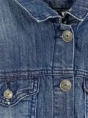 Vorschaubild 2 von Jeansjacke Damen Gr. 38 Blau Casual Baumwolle