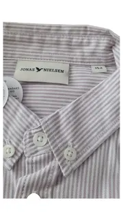Vorschaubild 2 von Hemd Jungen Gr. 152 Lila Gestreift Business