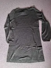 Vorschaubild 5 von Damen Pullover Gr. 42 Grau Casual Lochmuster