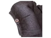 Vorschaubild 4 von Damen Pullover Gr. 42 Grau Casual Lochmuster