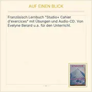 Vorschaubild 2 von Didier Studio+ Cahier d'exercices Französisch Lernbuch Audio CD Taschenbuch