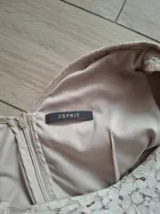 Vorschaubild 3 von Cocktailkleid Damen 34/XS Beige Elegant Spitze Blumenmuster