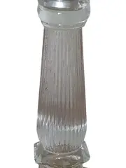 Vorschaubild 3 von Kerzenhalter Glas Transparent Klassisch 22cm Kerzenständer Deko
