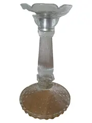 Vorschaubild 1 von Kerzenhalter Glas Transparent Klassisch 22cm Kerzenständer Deko
