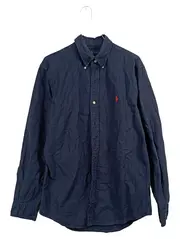 Vorschaubild 1 von Hemd Herren M Custom Fit Langarm Blau Baumwolle Business