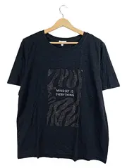 Vorschaubild 1 von Damen T-Shirt Gr. 40/L Schwarz Strass Mindset is Everything