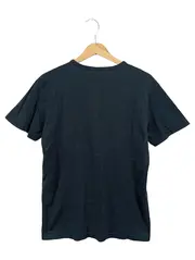 Vorschaubild 2 von T-Shirt Herren Blau Gr. 48/M Kurzarm Logo Print Casual