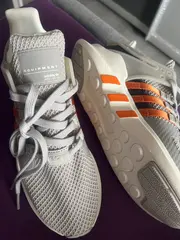 Vorschaubild 3 von Herren Sportschuhe Sneaker Grau Orange 39.5