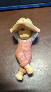 Vorschaubild 4 von Dekofigur Junge mit Hut Mehrfarbig Nostalgisch 13cm Porzellan