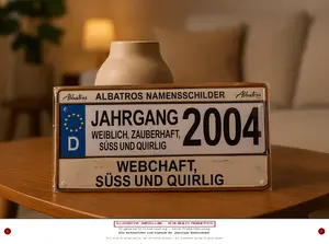 ALBATROS Blechschild