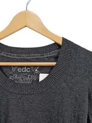 Vorschaubild 2 von EDC Pullover Damen Gr. 36/S Grau Casual Rundhals Langarm