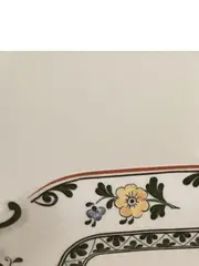 Vorschaubild 3 von Alt Amsterdam Servierplatte Blumen Porzellan 31x17cm