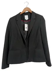 Vorschaubild 1 von Damen Blazer Gr. 42 Schwarz Klassisch Business