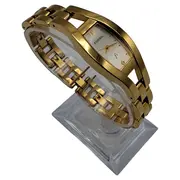 Vorschaubild 2 von Damenuhr f2 ES-9172 Gold Edelstahl Armbanduhr Elegant Tonneau
