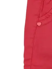 Vorschaubild 3 von Mädchen Jogginghose Gr. 86 Rot Baumwolle