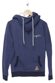 Vorschaubild 1 von VSCT Herren Kapuzenpullover Hoodie Blau Meliert Gr. 46/S Casual Urban