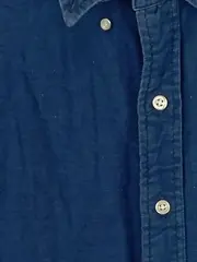 Vorschaubild 3 von Herren Business Hemd Blau Gr. S Baumwolle