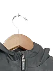 Vorschaubild 3 von Kinder Softshelljacke Gr. 152 Grau Outdoor Kapuze Reißverschluss