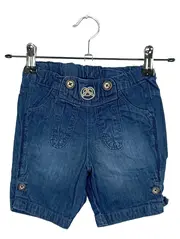 Vorschaubild 1 von Jeans Shorts Mädchen Gr. 92 Blau Casual Baumwolle