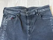 Vorschaubild 2 von Damen Jeans Regular Fit Grau Gr. 31 W31 Casual Denim Hose