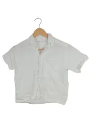 Vorschaubild 1 von Kinder Freizeithemd Kurzarm Hemd Weiß Gr. 122 Casual