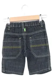 Vorschaubild 2 von Kinder Jeans Shorts Gr. 86 Schwarz Casual Denim Hose