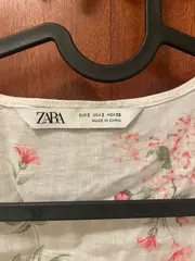 Vorschaubild 7 von Damen Sommerkleid Gr. S Weiß Blumenmuster Feminin