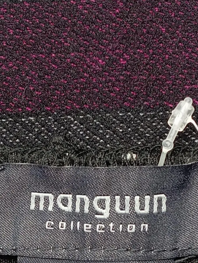 MANGUUN Damen Rock 40 Schwarz Punkte Vintage Elegant Freizeit