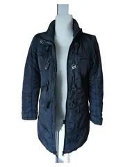 Vorschaubild 1 von Damen Steppjacke Gr. 36 S Khakigrau Klassisch
