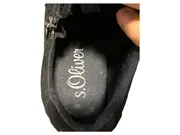 Vorschaubild 3 von Damen Sneaker Low Schwarz Gr. 40 Reißverschluss Schnürung