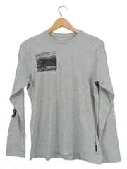 Vorschaubild 1 von Kinder Langarmshirt Grau Gr. 164 Casual Jungen