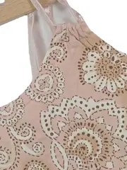 Vorschaubild 2 von Mädchen Top Gr. 128 Rosa Blumenmuster Baumwolle Spaghetti-Träger
