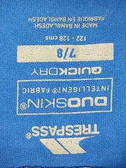 Vorschaubild 3 von Kinder T-Shirt Blau Gr. 122/128 Casual Sportlich Wave Print