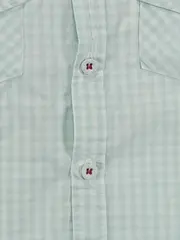 Vorschaubild 4 von Kinder Hemd Langarm Kariert Grün Gr. 86